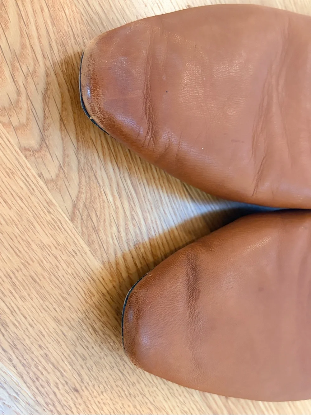 J. Crew Brown Leather Slip-On Flats